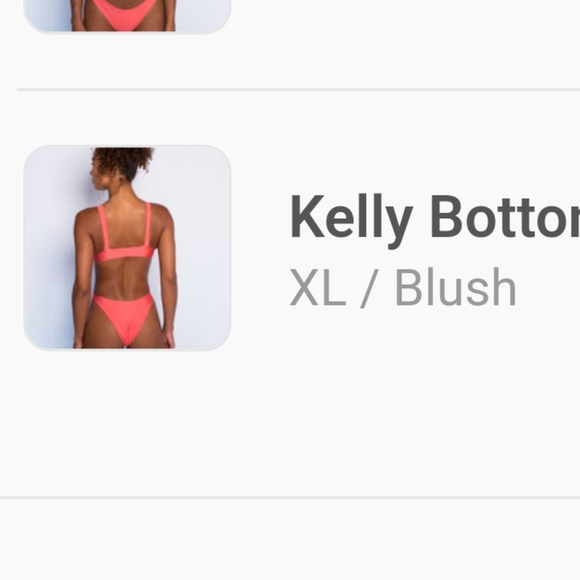 Skatie Pink Bikini Triangle Top Swimwear - Picture 3 of 5